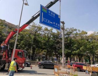 深圳民豐路標牌工程